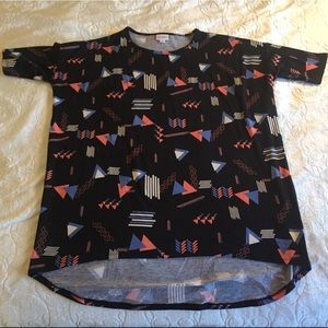 Lularoe Irma, medium, 80s style print